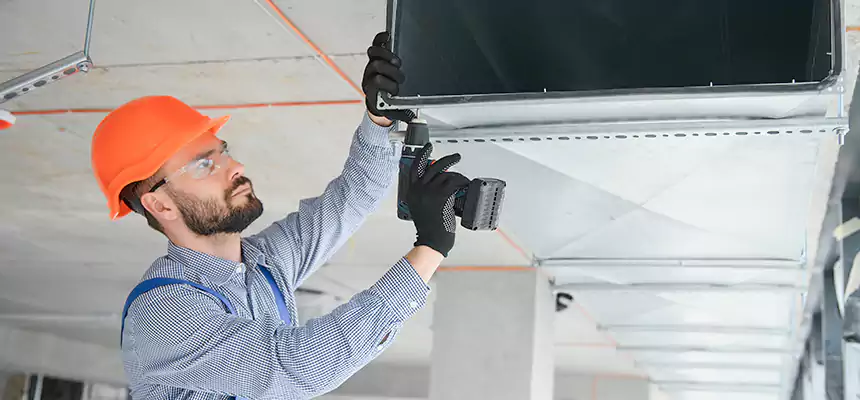 Roof Cap & Exterior Hood Lint Buildup Removal – Garland